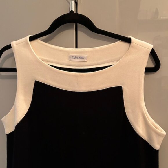 Calvin Klein Block Sleeveless Dress - Picture 2 of 3